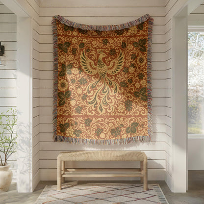 Firebird Woven Blanket