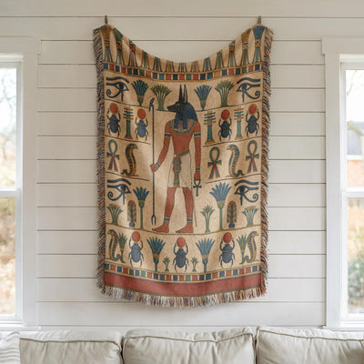 Anubis Woven Blanket