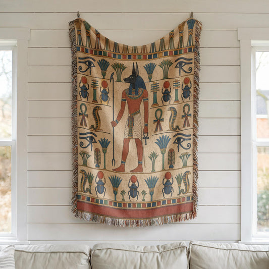 Anubis Woven Blanket