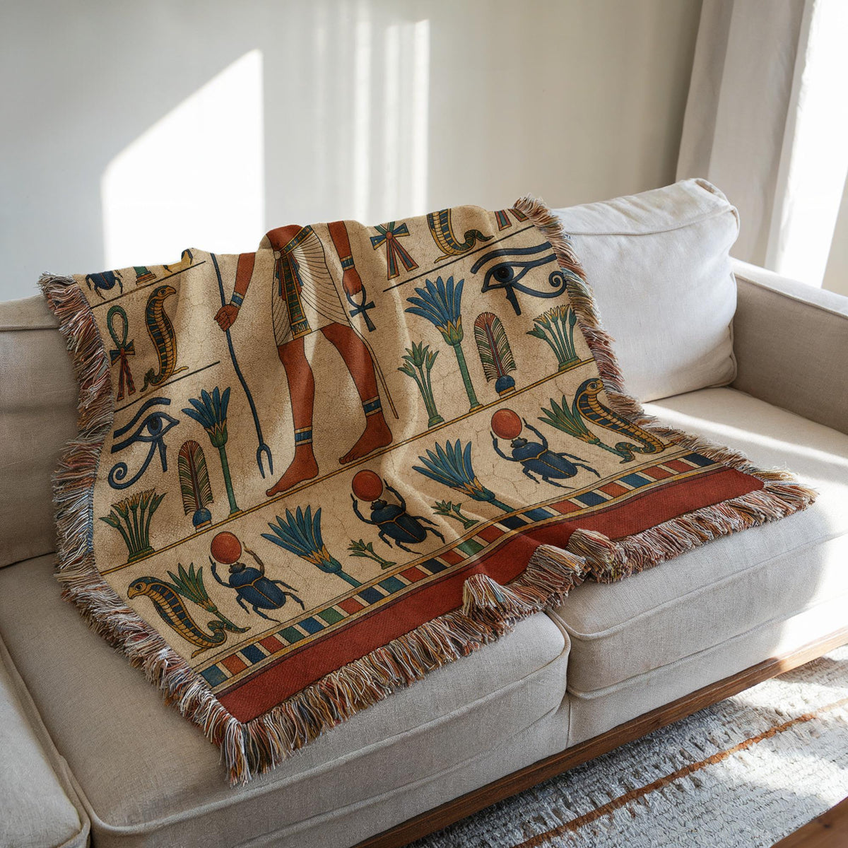 Anubis Woven Blanket