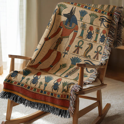 Anubis Woven Blanket