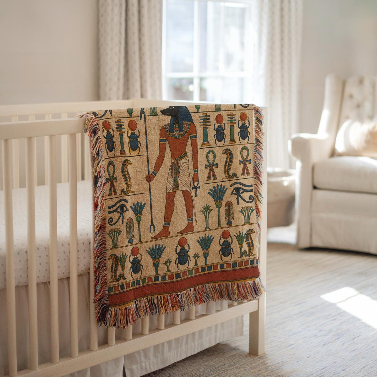 Anubis Woven Blanket