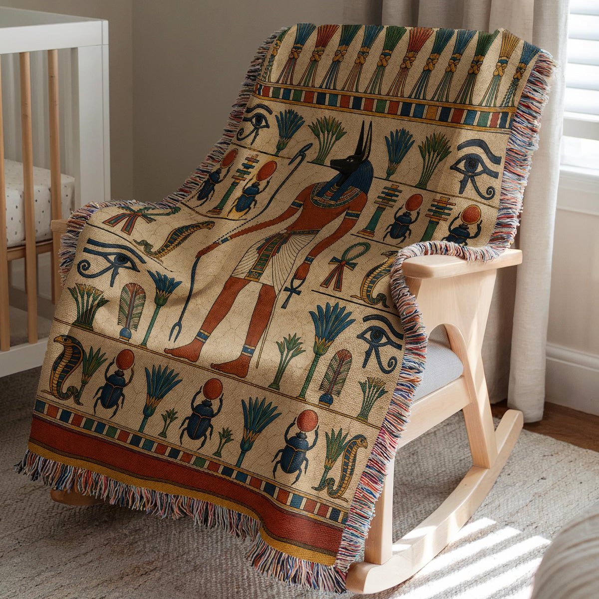 Anubis Woven Blanket