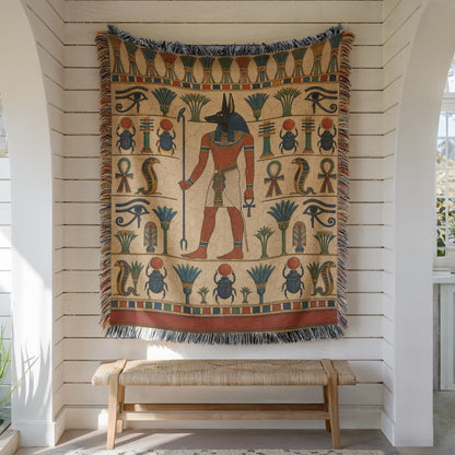 Anubis Woven Blanket
