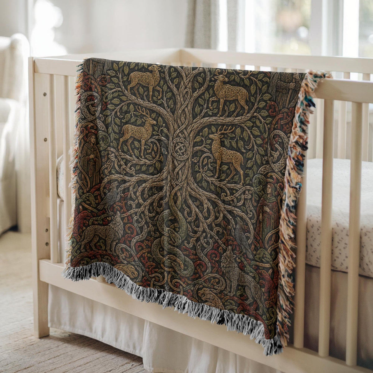 Yggdrasil Woven Blanket