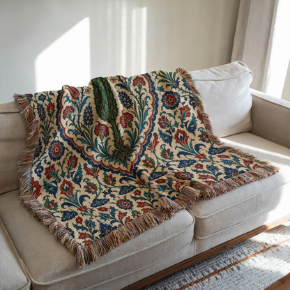 Ottoman Cypress Woven Blanket