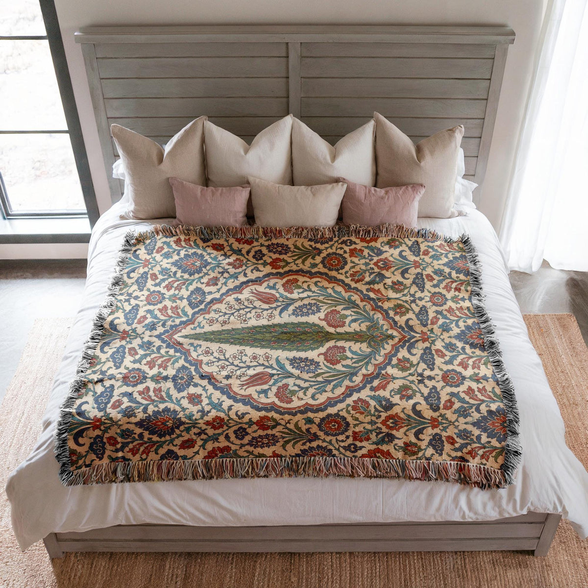 Ottoman Cypress Woven Blanket