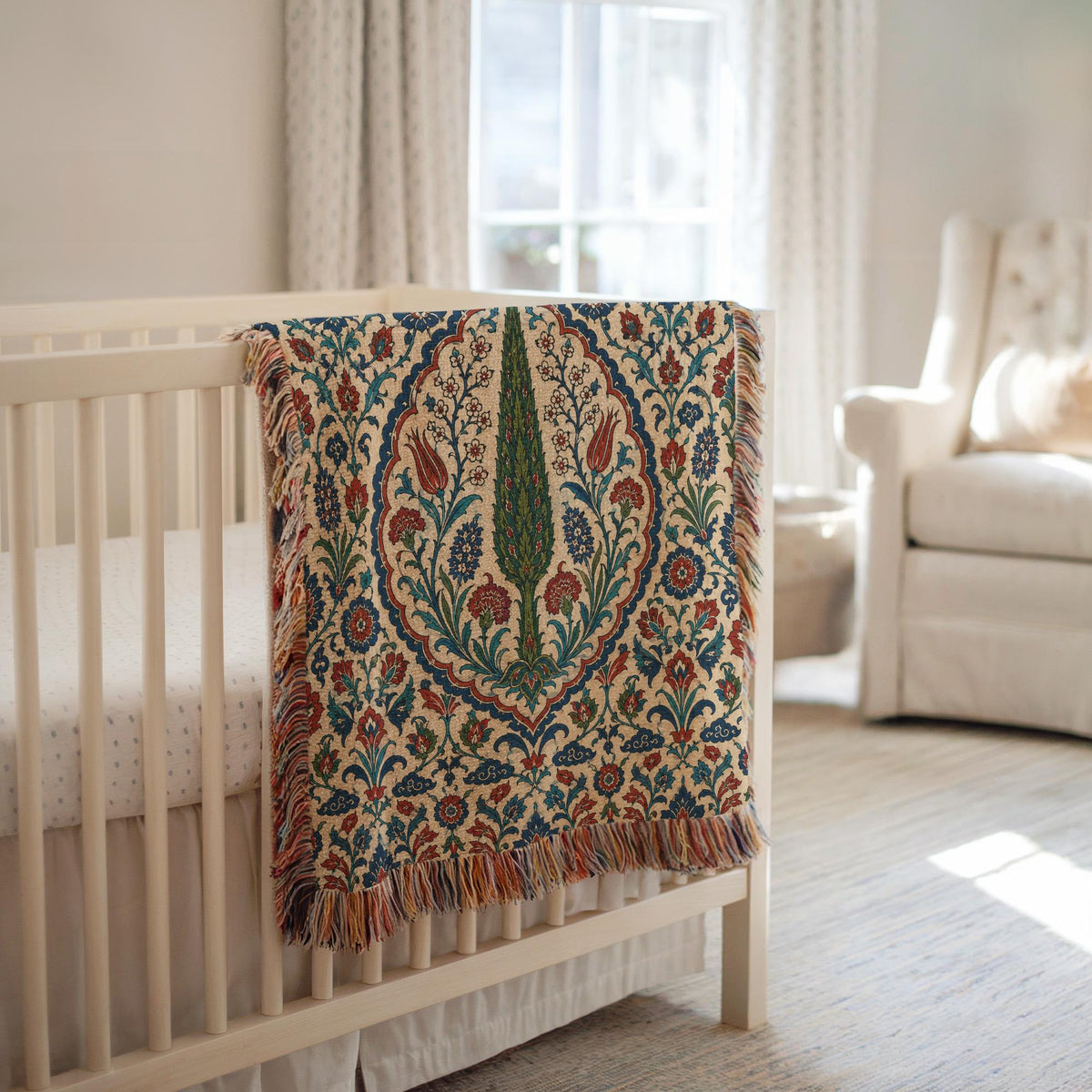 Ottoman Cypress Woven Blanket