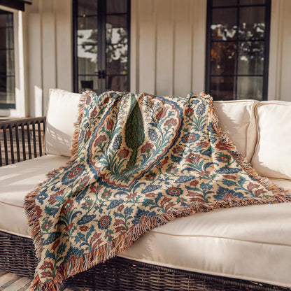 Ottoman Cypress Woven Blanket