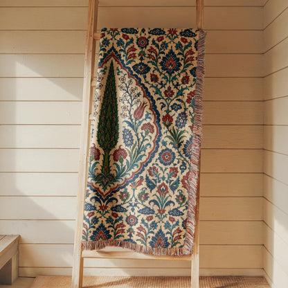 Ottoman Cypress Woven Blanket
