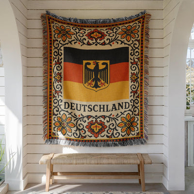 Deutschland Woven Blanket