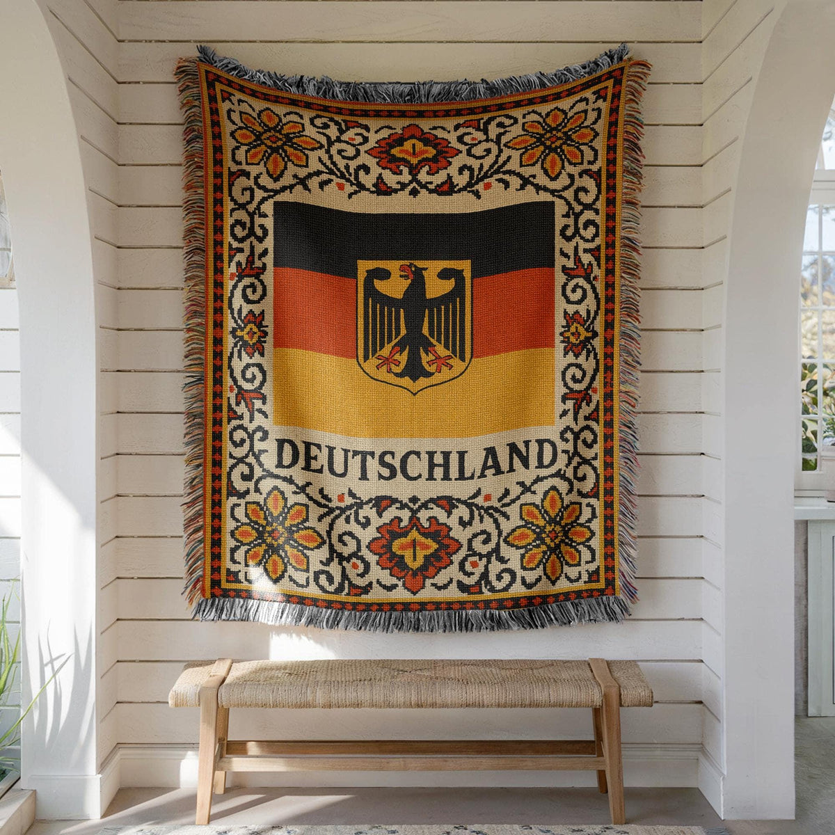 Deutschland Woven Blanket