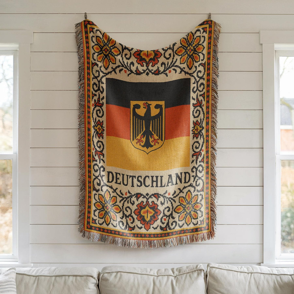 Deutschland Woven Blanket