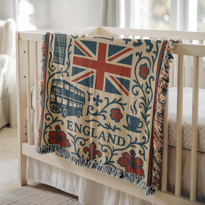 United Kingdom Woven Blanket