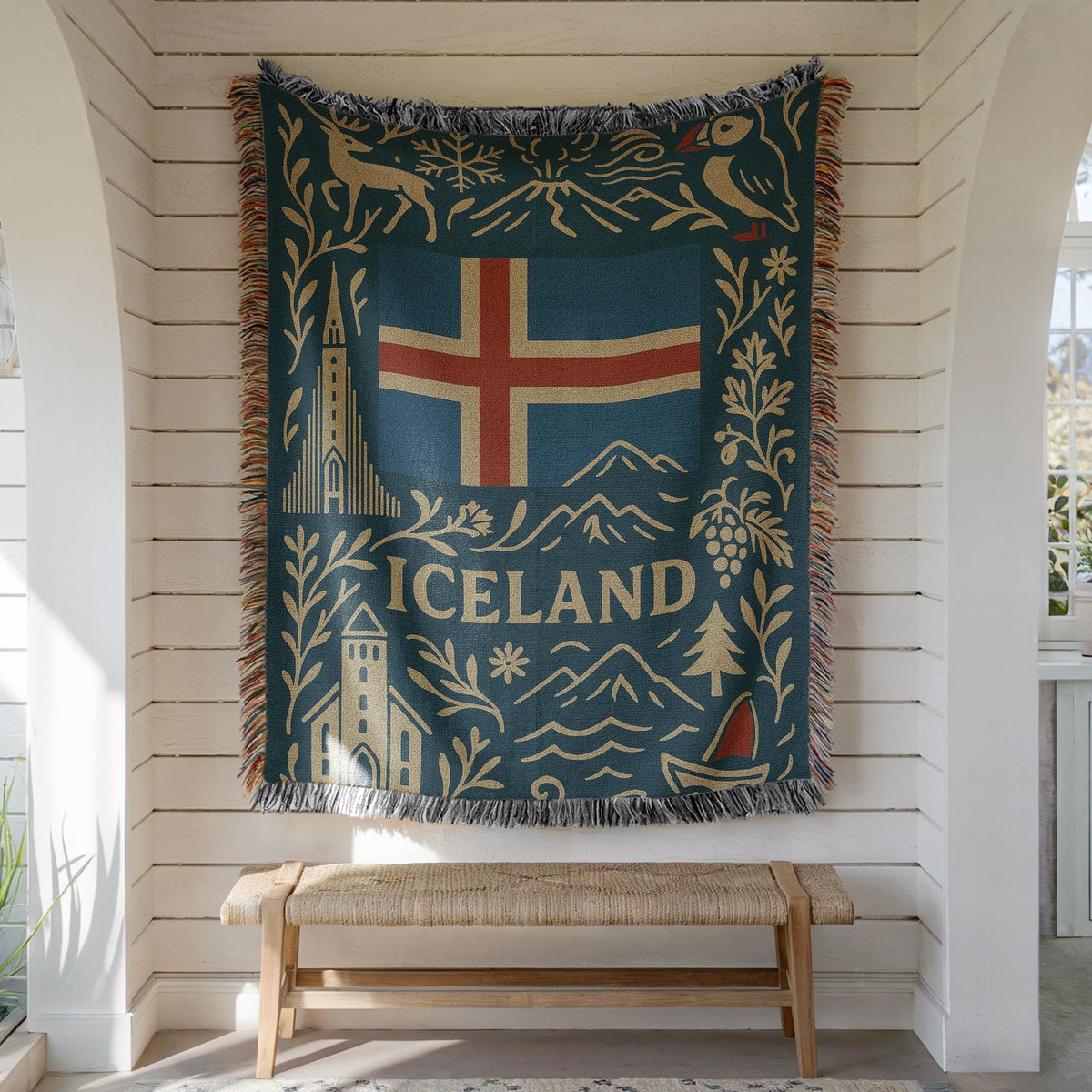 Iceland Woven Blanket