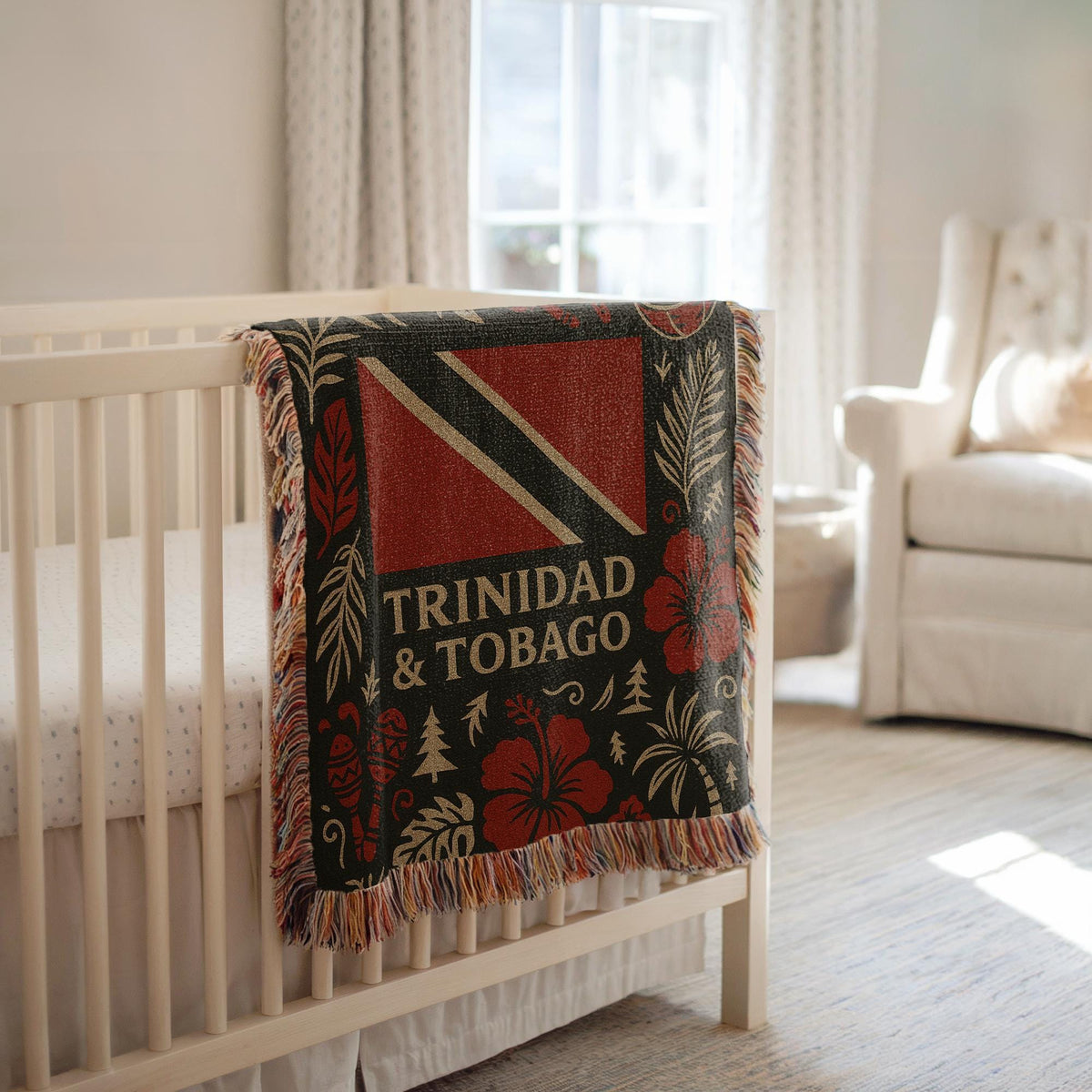 Trinidad and Tobago Woven Blanket