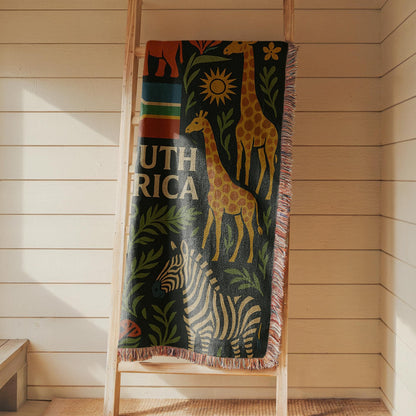 South Africa Woven Blanket