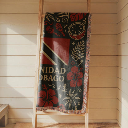 Trinidad and Tobago Woven Blanket