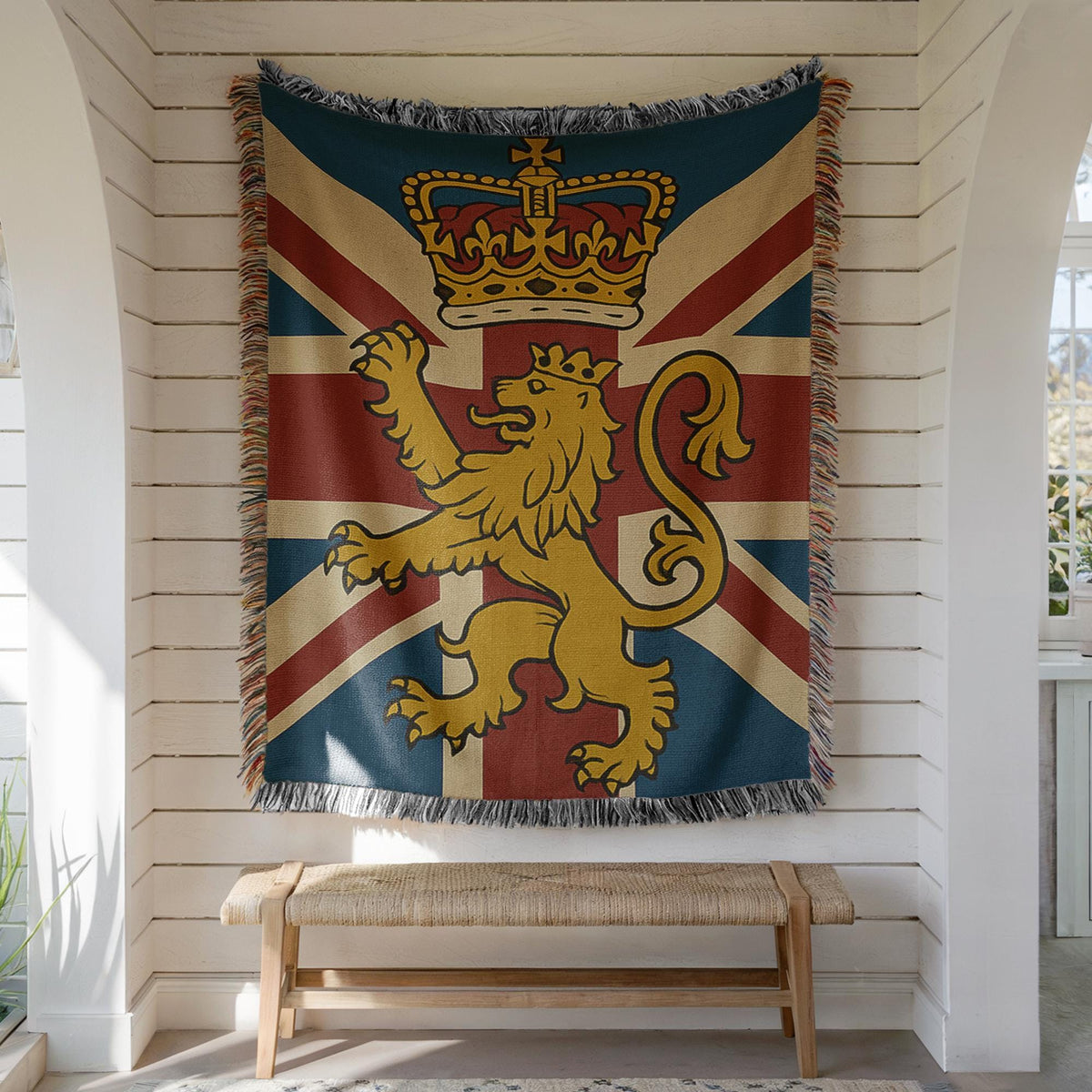 United Kingdom Woven Blanket