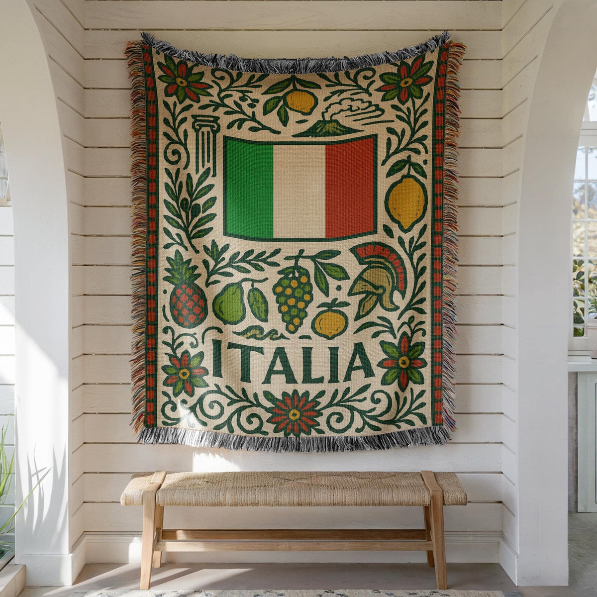 Italy Woven Blanket