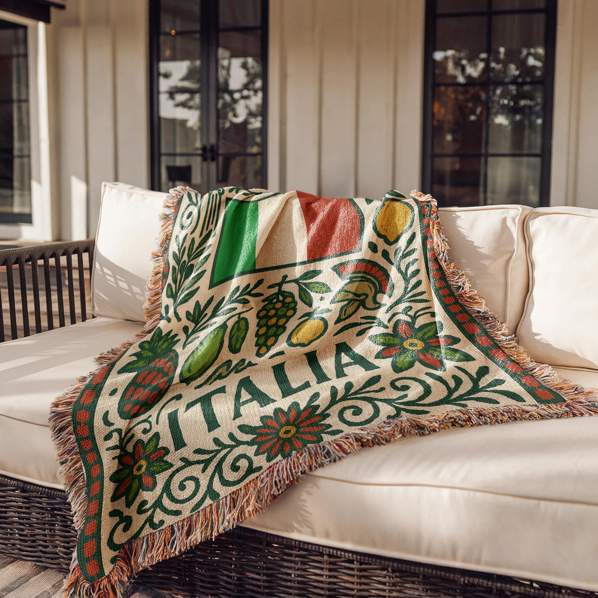 Italy Woven Blanket