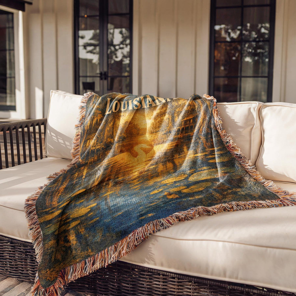 Louisiana Woven Blanket