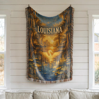 Louisiana Woven Blanket