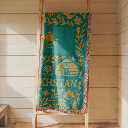 Kazakhstan Woven Blanket