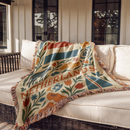 Netherlands Woven Blanket